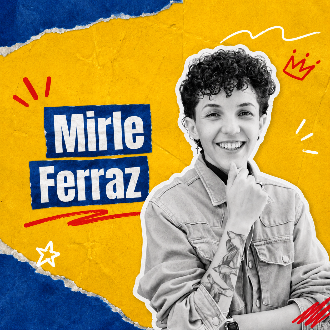 Retrato de Mirle Ferraz